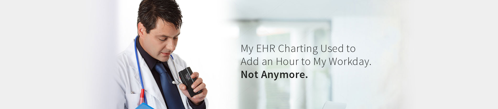 Improve EHR Usability, Simply Dictate!